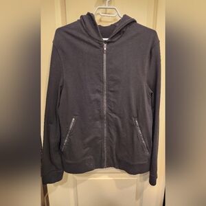 lululemon athletica Men's Black Zip-Up Jacket